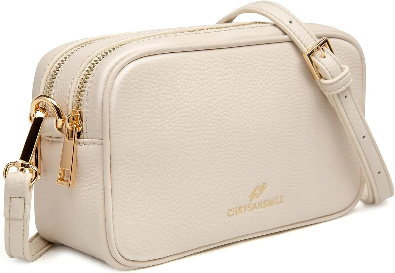 کیف دوشی چرم طبیعی Chrysansmile زنانه، کیف کوچک و سبک