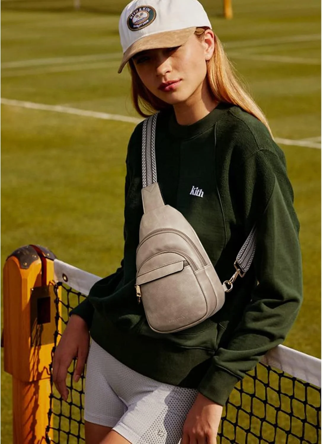 کیف دوشی چرمی BOSTANTEN زنانه، کیف کوچک کراس بادی و کمری، کیف سینه ای و شانه ای زنانه