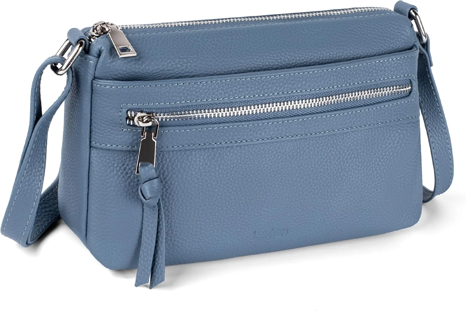 کیف دوشی چرمی اصل befen زنانه، کیف کوچک کراس بادی زنانه، کیف موبایل چرمی زنانه برای آویزان کردن، کیف کوچک مدرن زنانه با جای کارت مسدود کننده RFID