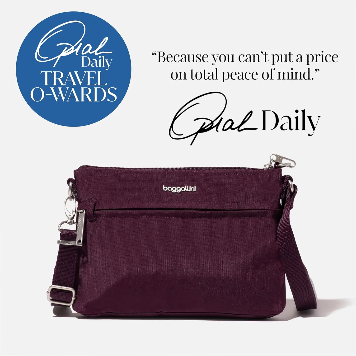 کیف رودوشی زنانه باگالینی مدل Memento با فناوری Securtex ضد سرقت کیف رودوشی زنانه باگالینی مدل Memento با فناوری Securtex ضد سرقت