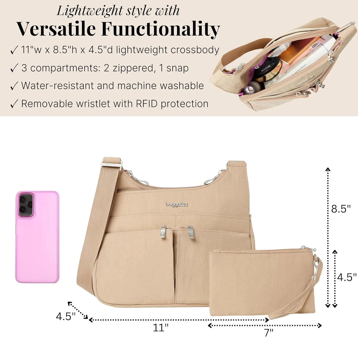 کیف رودوشی زنانه باگالینی