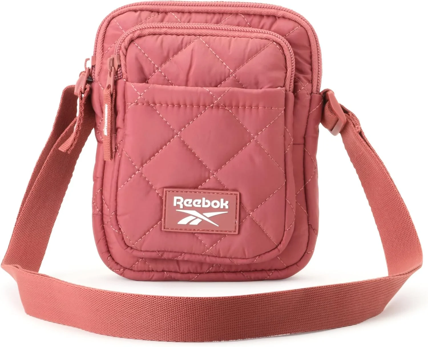 کیف کراس بادی زنانه ریباک - کیف دوشی نایلونی لحافی، کیف مسافرتی با بند قابل تنظیم و بست زیپی ایمن