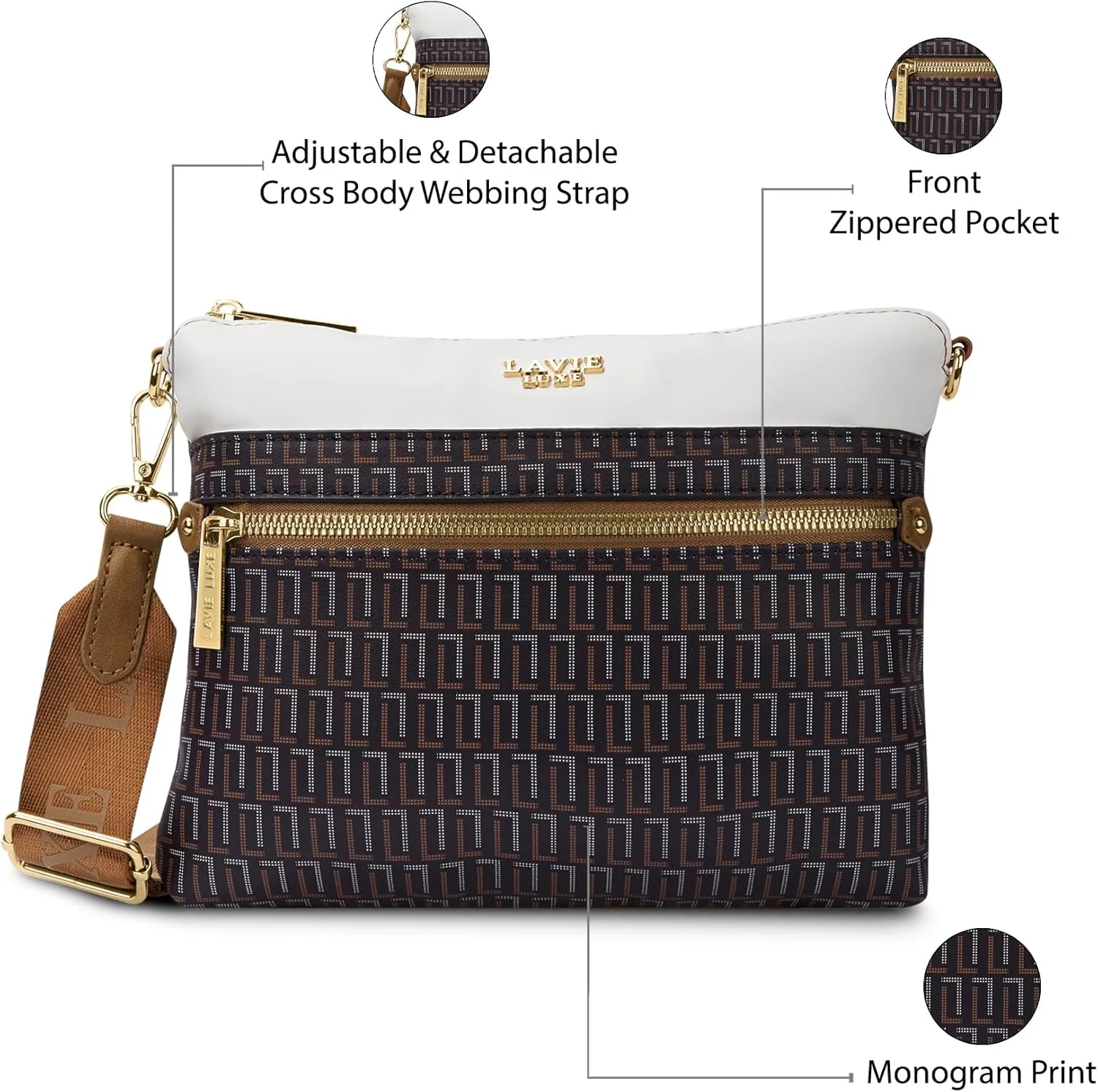 کیف رودوشی زنانه لاوی لاکس مونو | کیف دستی زنانه | هدیه برای خانم ها