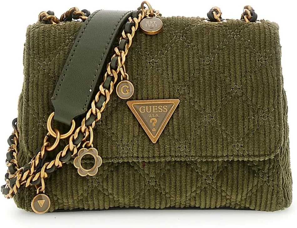 کیف دستی زنانه گس مدل Giully II Mini 2 Comp Convertible Flap