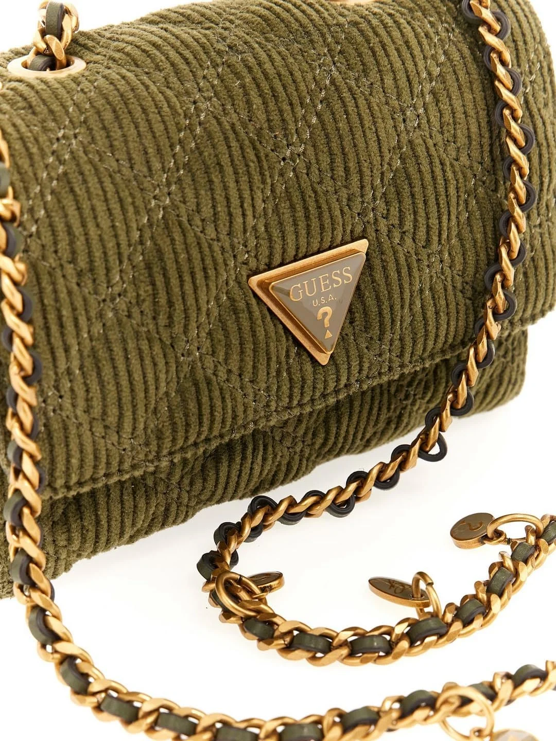 کیف دستی زنانه گس مدل Giully II Mini 2 Comp Convertible Flap