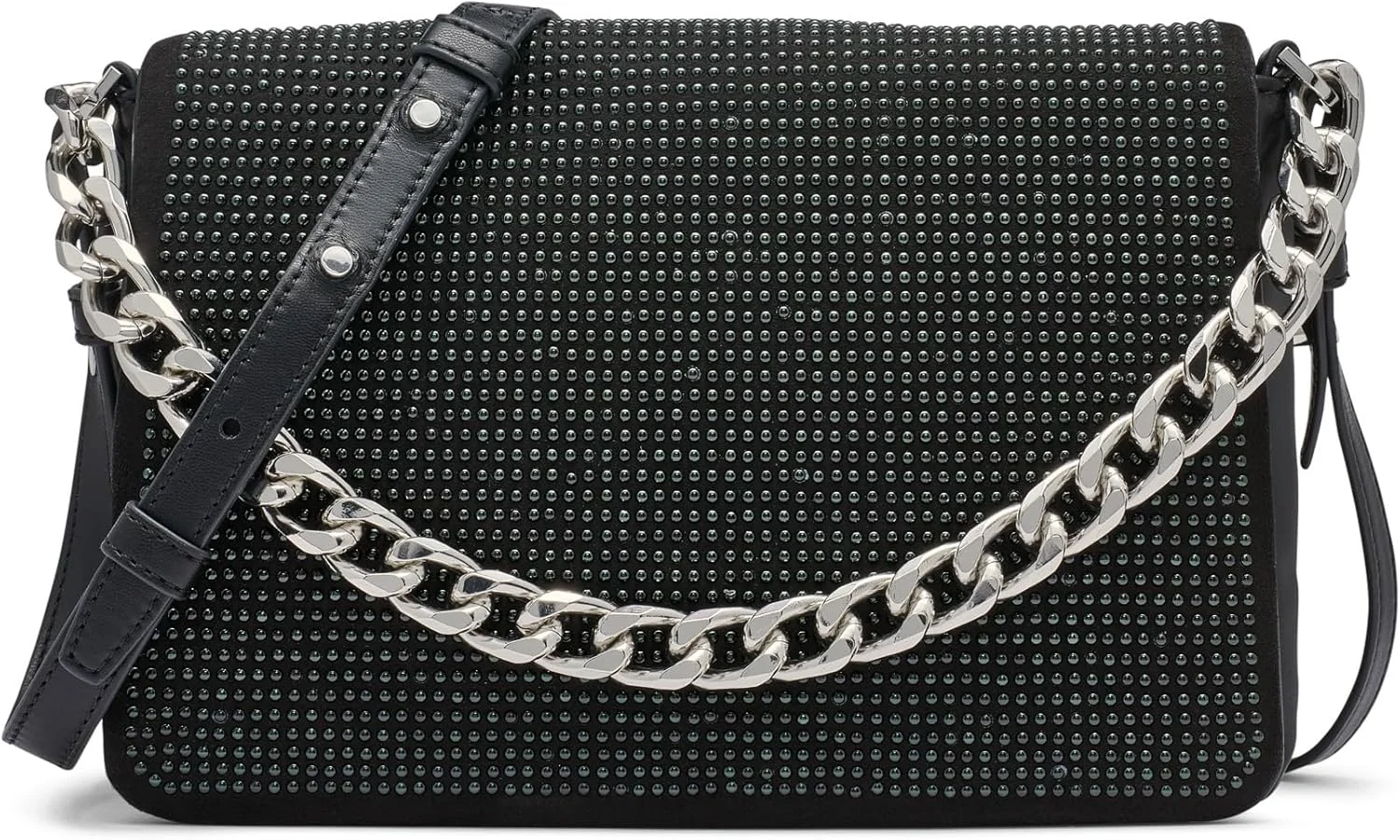 کیف دوشی بزرگ زنانه DKNY مدل Desiree با سرپوش Desiree