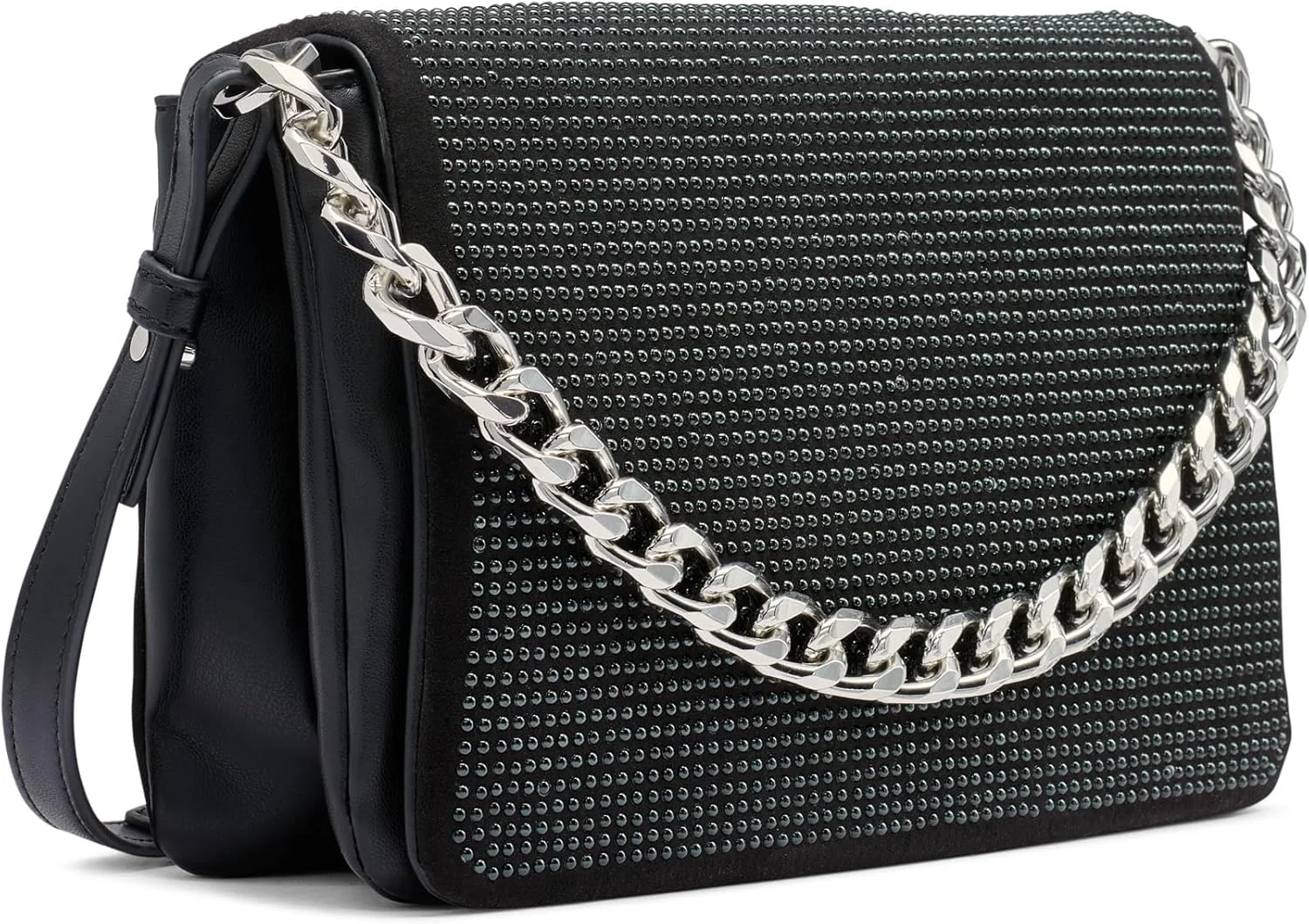 کیف دوشی بزرگ زنانه DKNY مدل Desiree با سرپوش Desiree