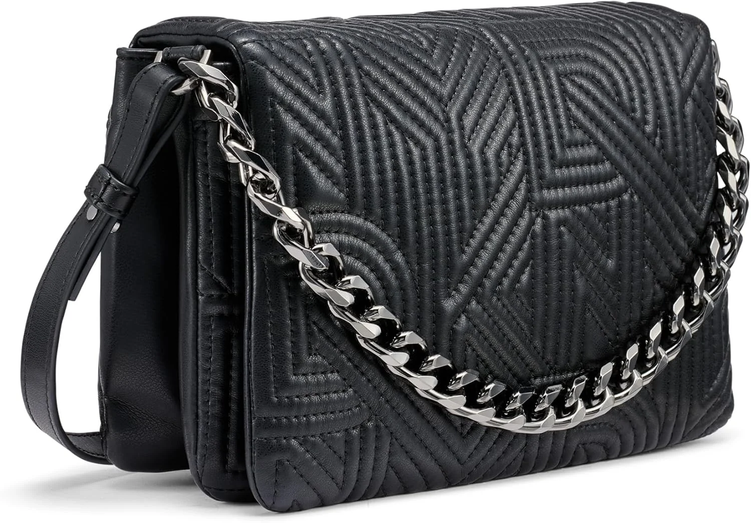 کیف دوشی زنانه DKNY مدل Desiree Lg Flap