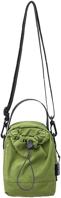 کیف دوشی یک‌طرفه آزون، کیف شانه‌ای سبک وزن با جای قمقمه، ایده‌آل برای مسافرت، پیاده‌روی، ساحل و فعالیت‌های خارج از منزل برای خانم‌ها و آقایان