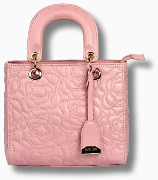 کیف دستی زنانه چرمی AMICA Silene Floral با بند دوشی جداشدنی