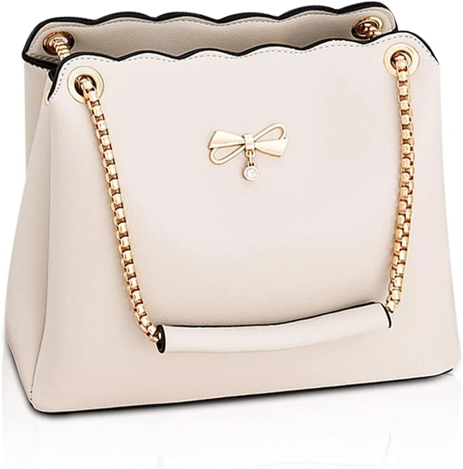 کیف دستی کوچک زنانه آزونه، کیف دوشی چرمی PU مد روز با زنجیر، کیف دستی سبک وزن مورب برای بانوان، هدیه ای ایده آل برای او