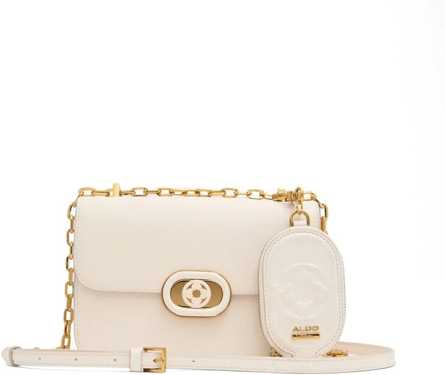 کیف رودوشی زنانه آلدو مدل CALLIDORA رنگ استخوانی بدون سایز