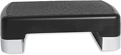 پله ایروبیک فیتنس ULTIMAX | پلتفرم استپ ورزشی | تخته تمرین سایز کامل و جمع و جور با ارتفاع قابل تنظیم و سطح بافت دار ضد لغزش پله ایروبیک فیتنس ULTIMAX | پلتفرم استپ ورزشی | تخته تمرین سایز کامل و جمع و جور با ارتفاع قابل تنظیم و سطح بافت دار ضد لغزش