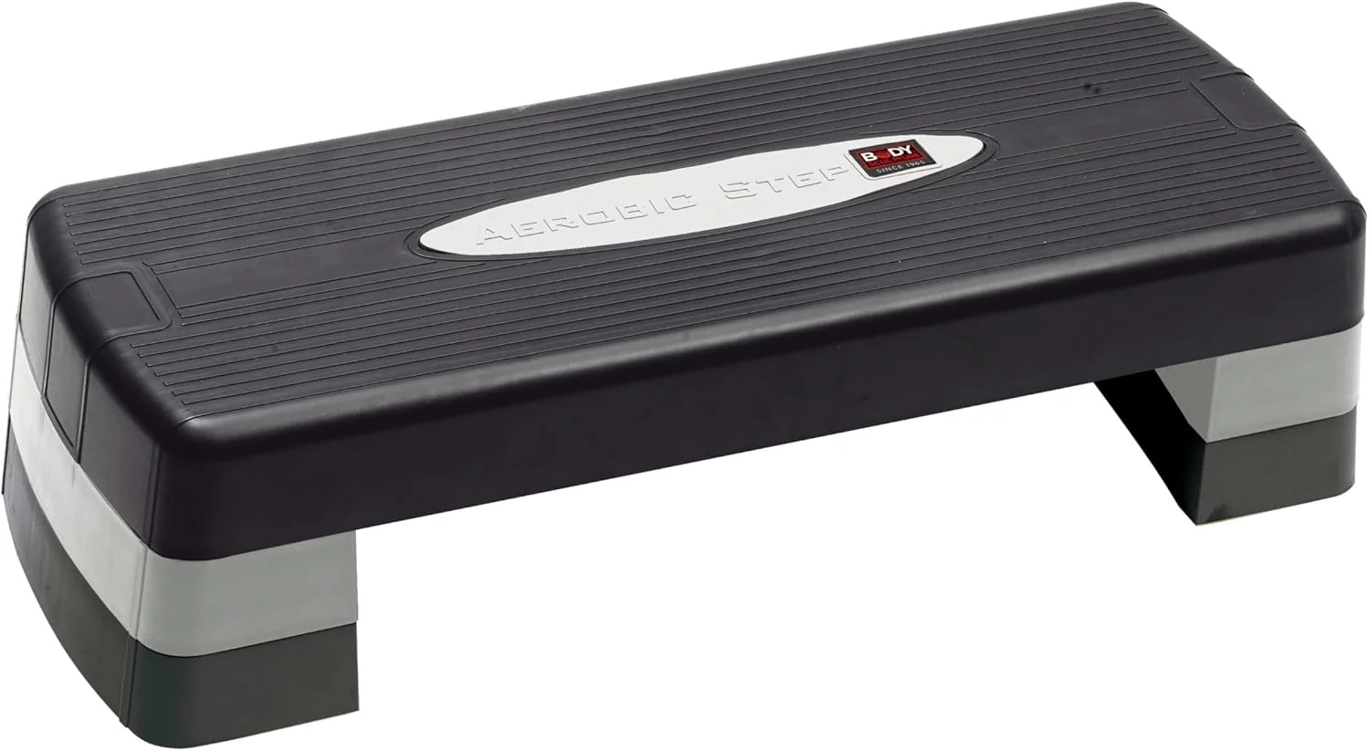 استپ ایروبیک بادی اسکالپچر +، مشکی/خاکستری