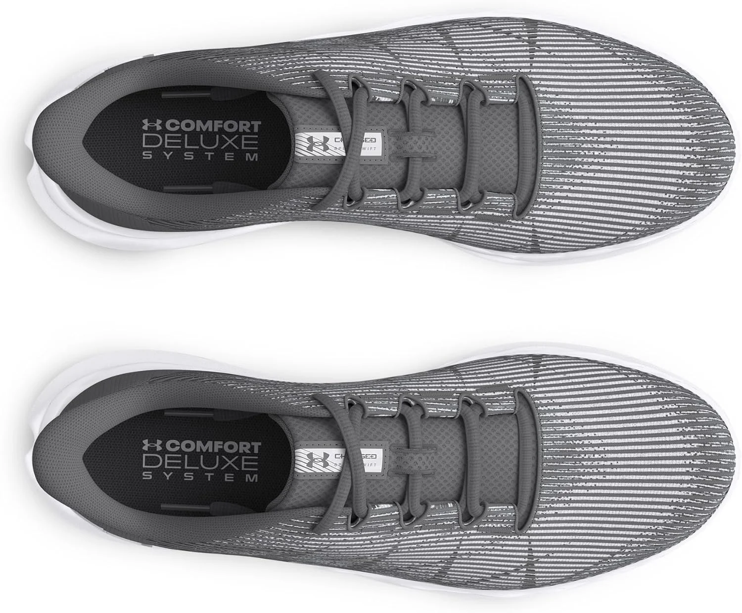 کفش مردانه آندر آرمور مدل Charged Speed Swift خاکستری، سایز 43 اروپا