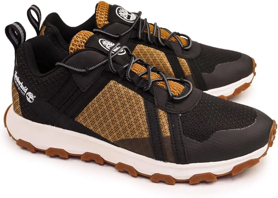 کفش مردانه تیمبرلند مدل WINSOR TRAIL LOW LACE UP ضدآب با رویه مش
