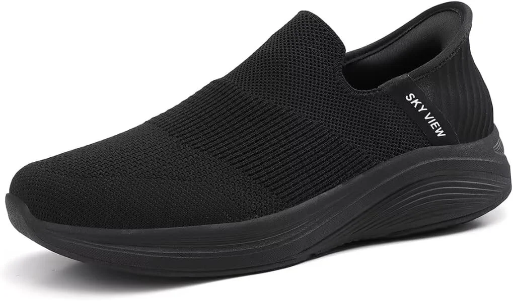 کفش ورزشی مردانه و زنانه SKYVIEW مدل SLIP-ON، کفش ورزشی صمیمی، کفش های مخصوص کوهنوردی توری، کفش های دویدن مردانه و زنانه، کفش های غیر رسمی مردانه و زنانه