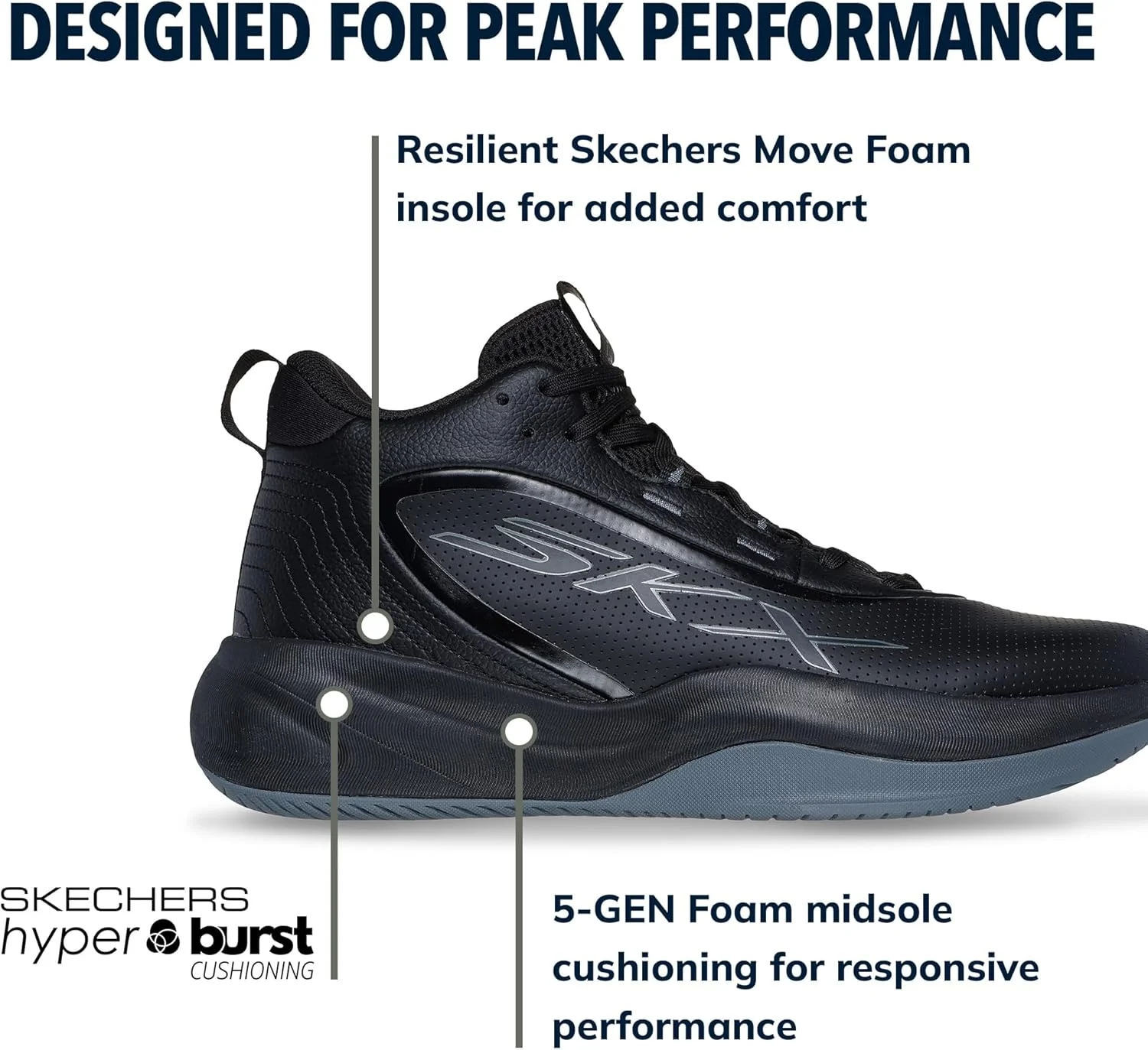 کفش ورزشی مردانه اسکیچرز مدل Skx League