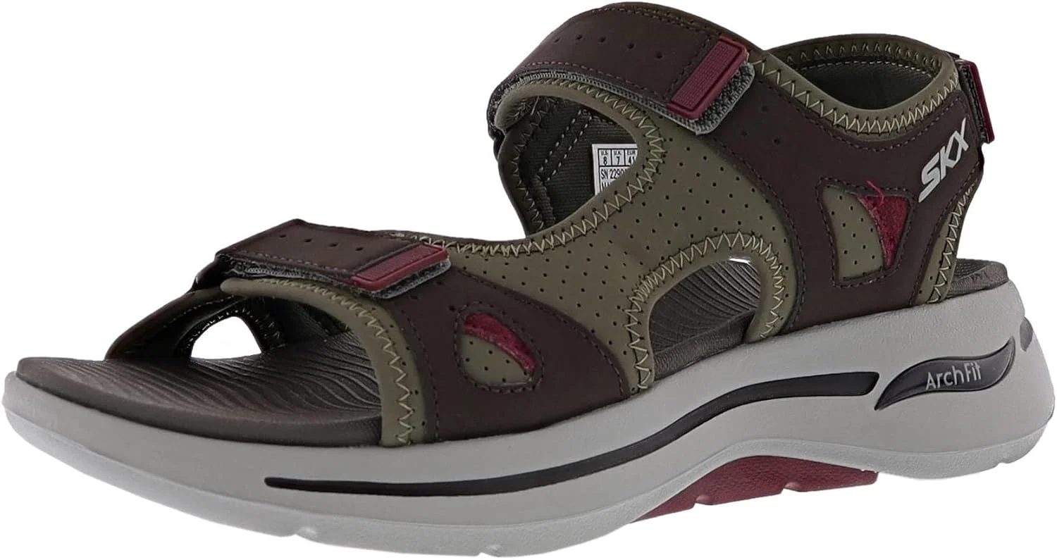 صندل مردانه اسکیچرز مدل Go Walk Arch Fit - Mission II