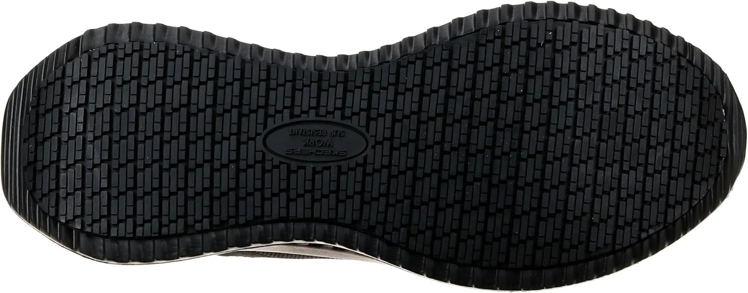 کفش مردانه اسکیچرز مدل SLIP-INS WORK: TILIDO - FLETCHI، مشکی، سایز 42