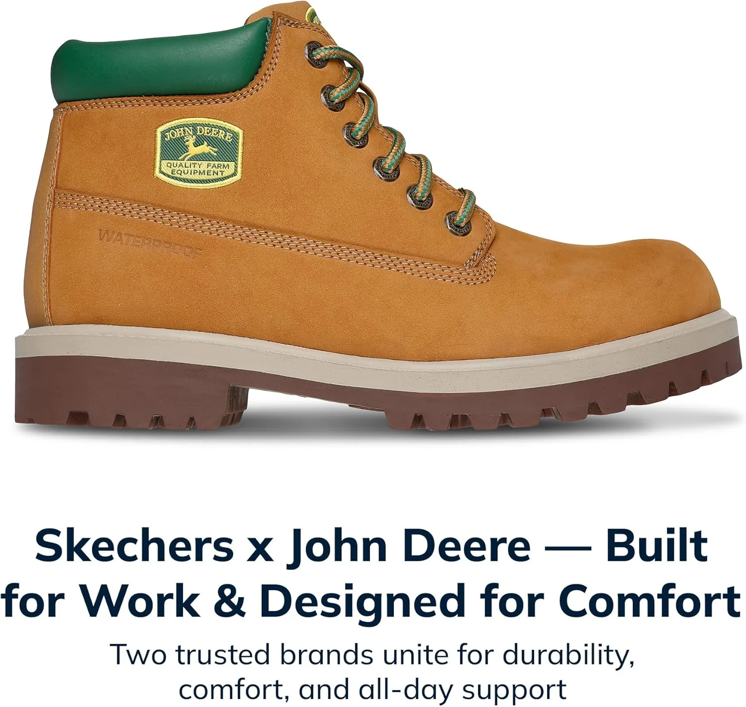 بوت ساق‌دار مردانه اسکیچرز مدل Sergeants Dozer با همکاری جان دیر