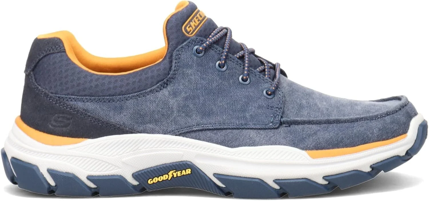 کفش مردانه اسکیچرز مدل Respected - Loleto، کفش بندی جلوبسته