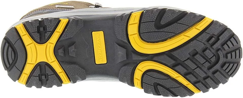 بوت پیاده روی مردانه اسکیچرز مدل Relment-Pelmo، خاکی، سایز 42 EU پهن