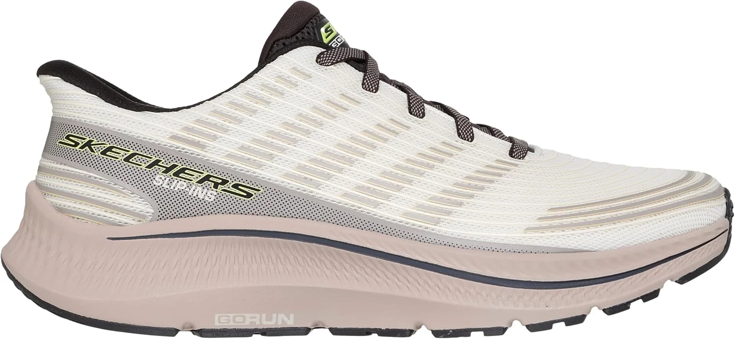 کفش مردانه اسکیچرز مدل GO RUN CONSISTENT 2.0، قهوه ای مایل به خاکی، سایز 42