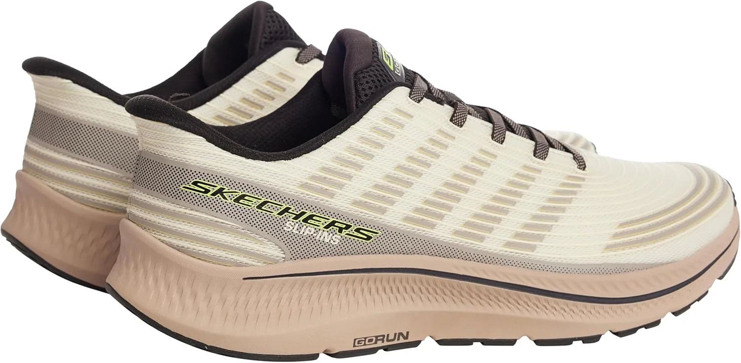 کفش مردانه اسکیچرز مدل GO RUN CONSISTENT 2.0، طوسی سرمه ای، سایز 40