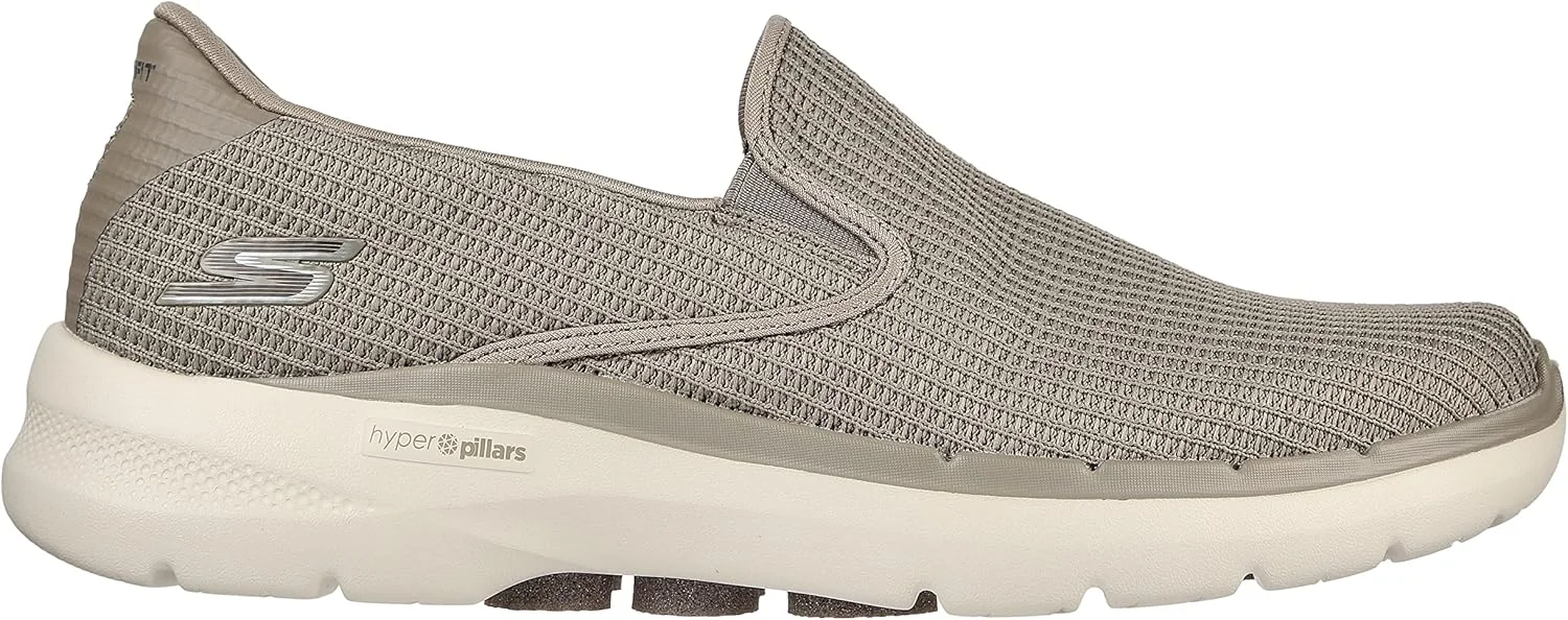 کفش پیاده روی مردانه اسکیچرز مدل GOwalk 6 Orva با کفی Air-Cooled Goga Mat