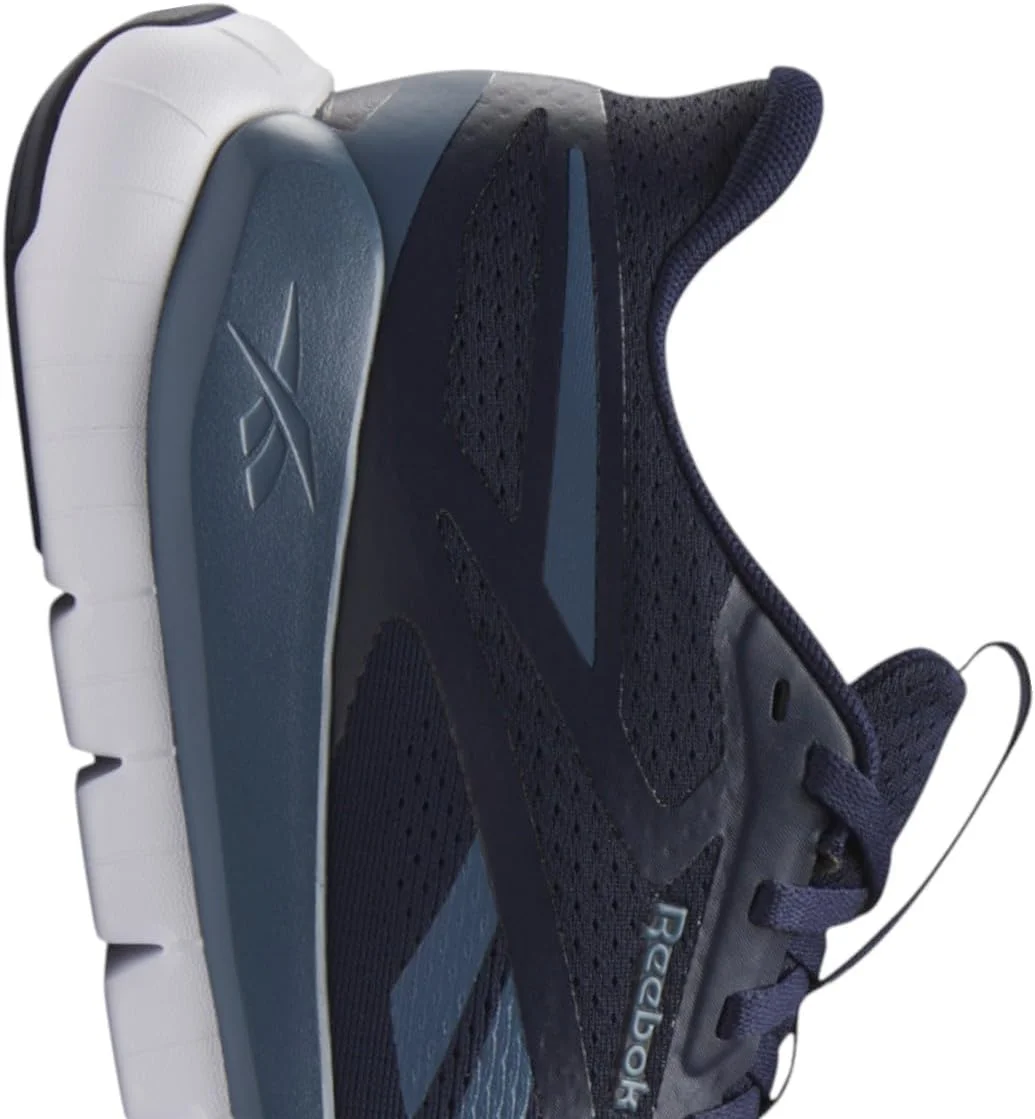کفش ورزشی ریباک فلکس ترینر مناسب بزرگسالان، سرمه‌ای و سفید، سایز ۴۳