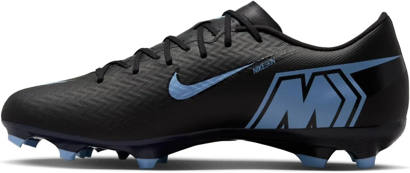 کفش های بند دار مردانه نایک ZM VAPOR 16 ACADEMY FG/MG، مشکی/آبی یخی، سایز 45