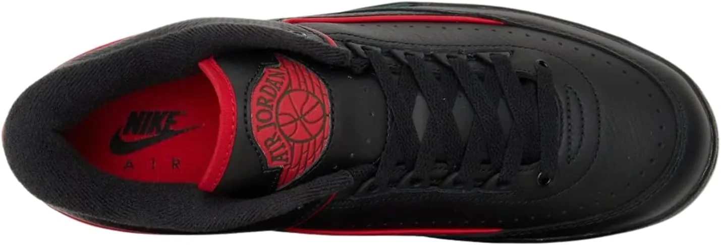 کفش مردانه ایر 2 لو اوریجینز (DV9956-006، مشکی/سبز/سیمانی/قرمز آتشین)