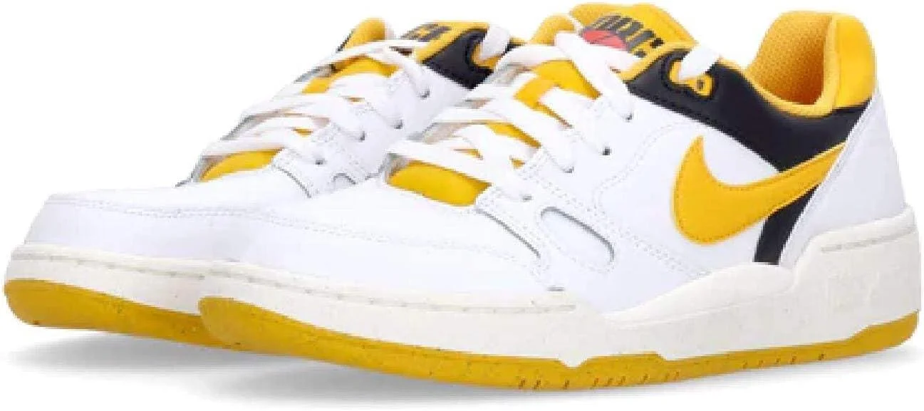 کفش مردانه نایک مدل Full Force Low (FB1362-103, سفید/طلایی یونیورسیتی-مشکی-SAIL) سایز 11