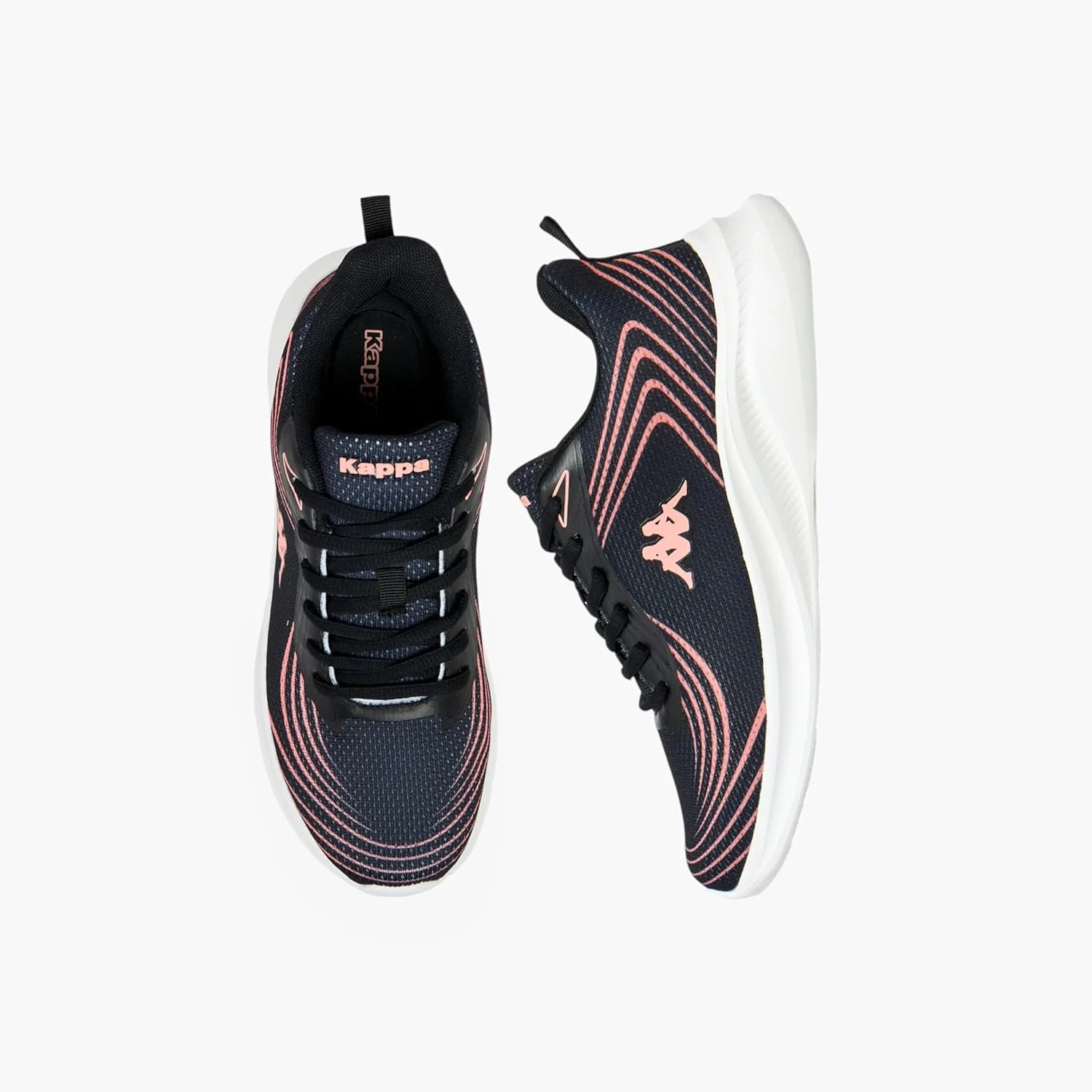 کفش ورزشی زنانه Kappa با طرح چاپی و بند دار