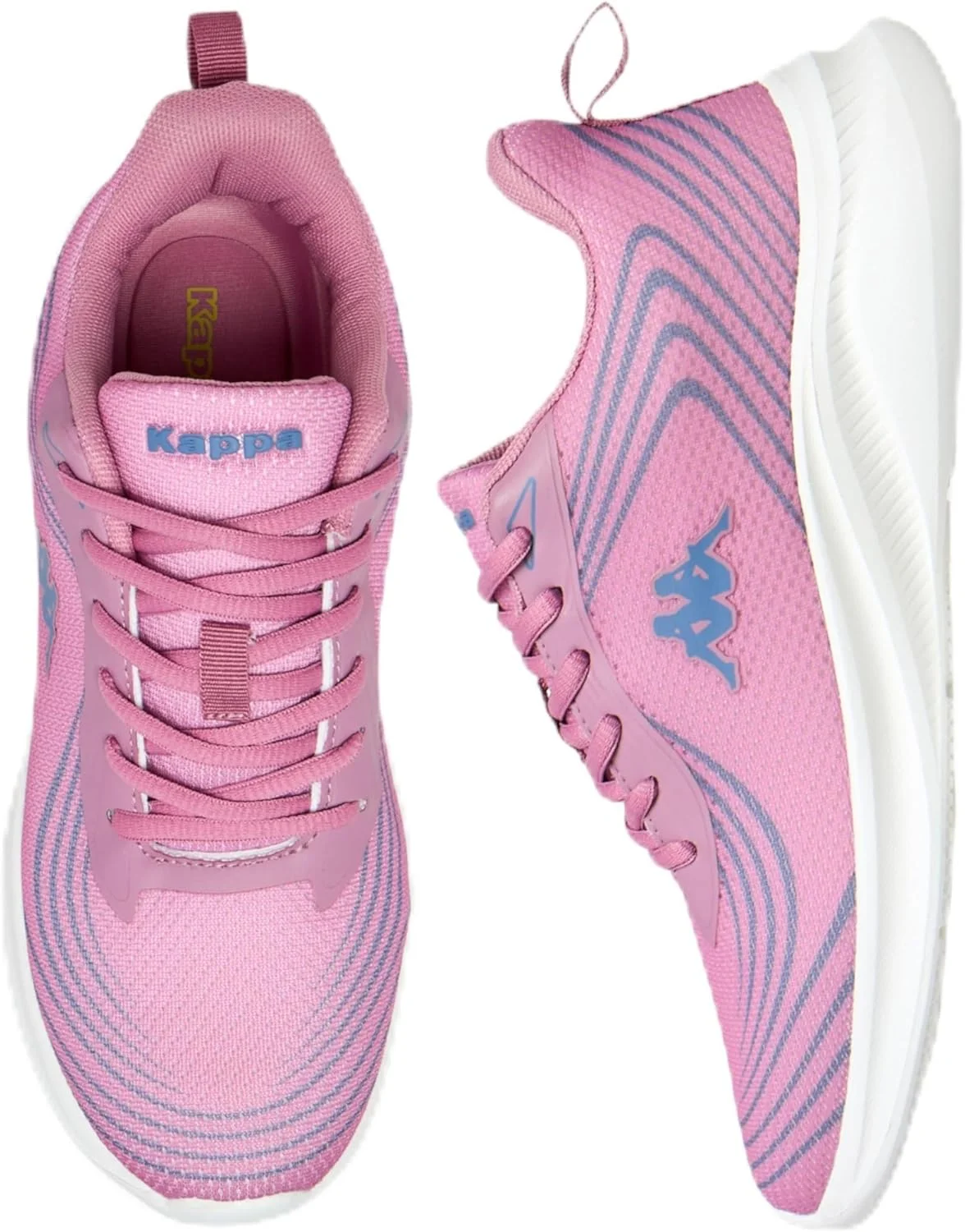 کفش ورزشی زنانه Kappa با طرح چاپی لوگو و بند دار