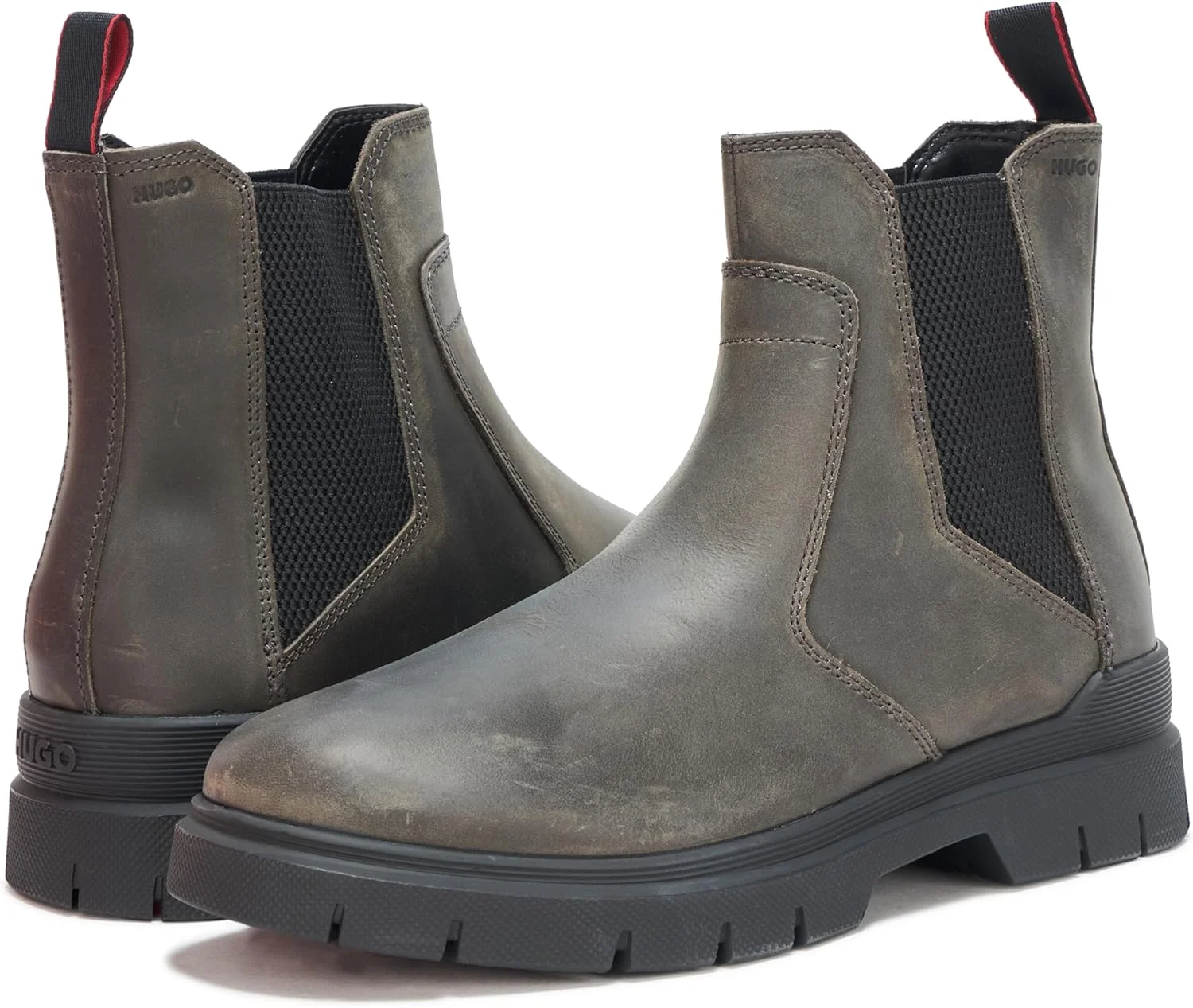 بوت مردانه هوگو، مدل بندی، دارای زیپ در کنار