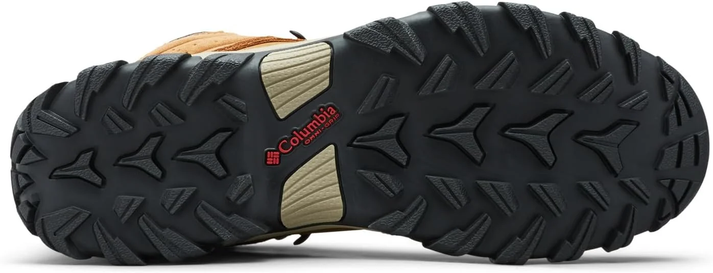 کفش پیاده روی مردانه کلمبیا مدل Newton Ridge Plus 2 Suede Wp با ساق متوسط، مناسب برای ترکینگ و هایکینگ