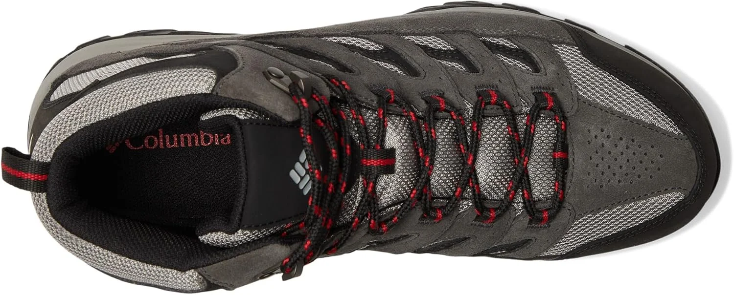 کفش پیاده روی مردانه کلمبیا مدل Crestwood Mid ضد آب مناسب کوهنوردی و طبیعت گردی