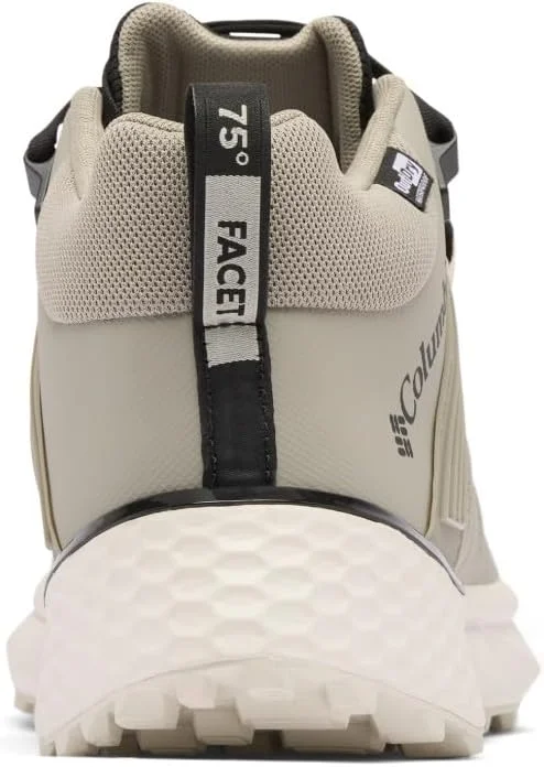 کفش پیاده روی مردانه کلمبیا مدل Facet 75 Mid Outdry، رنگ کتری/مشکی، سایز 11