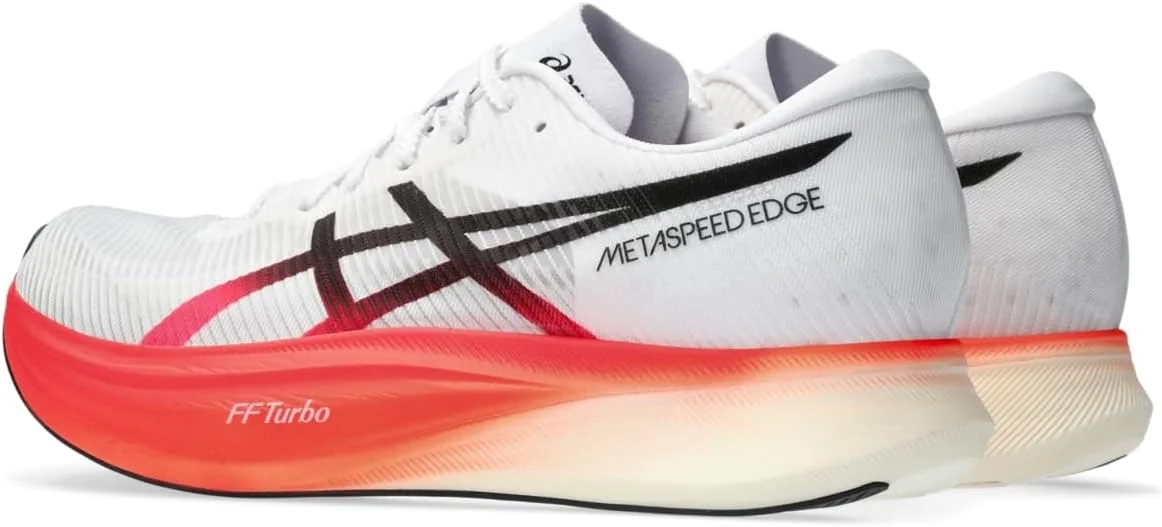 کفش ورزشی مردانه آسیکس مدل Metaspeed Edge+، صورتی دیوا سفید، سایز 43.5 اروپا