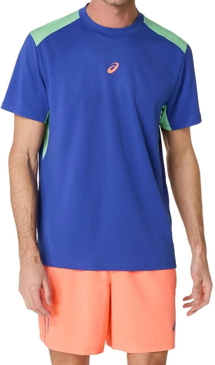 تی شرت آستین کوتاه مردانه اسیکس مدل PADEL COURT SS TOP