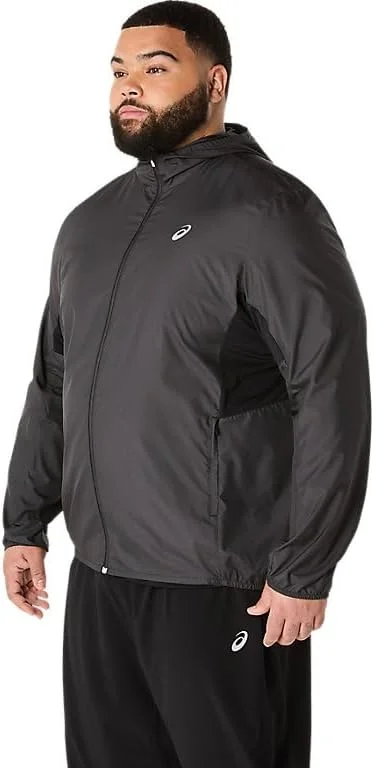 کت ورزشی مردانه آستین بلند نقره ای آیسیکس