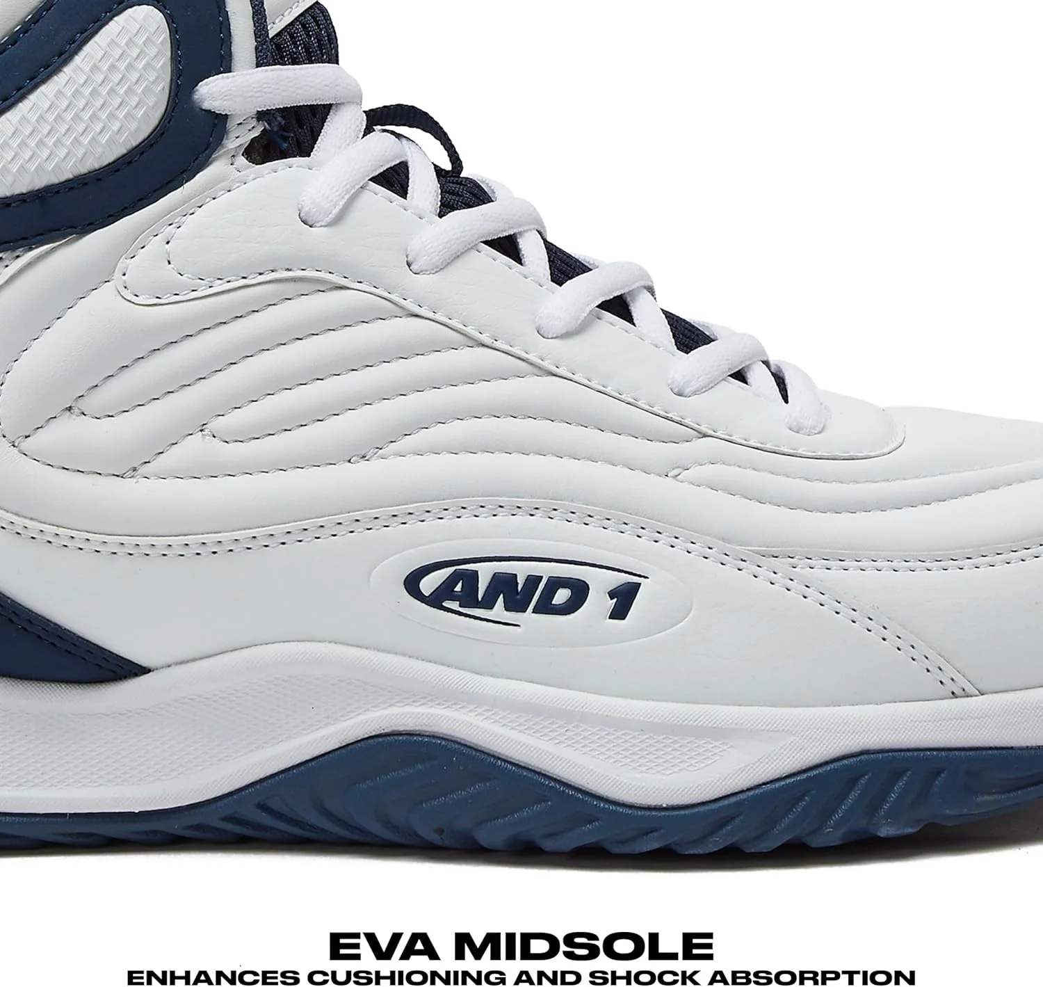 کفش بسکتبال مردانه AND1 Pulse 3.0، مناسب برای داخل سالن یا فضای باز، کفش ورزشی بسکتبال مردانه - مشکی، قرمز یا سفید، سایز 40 تا 49