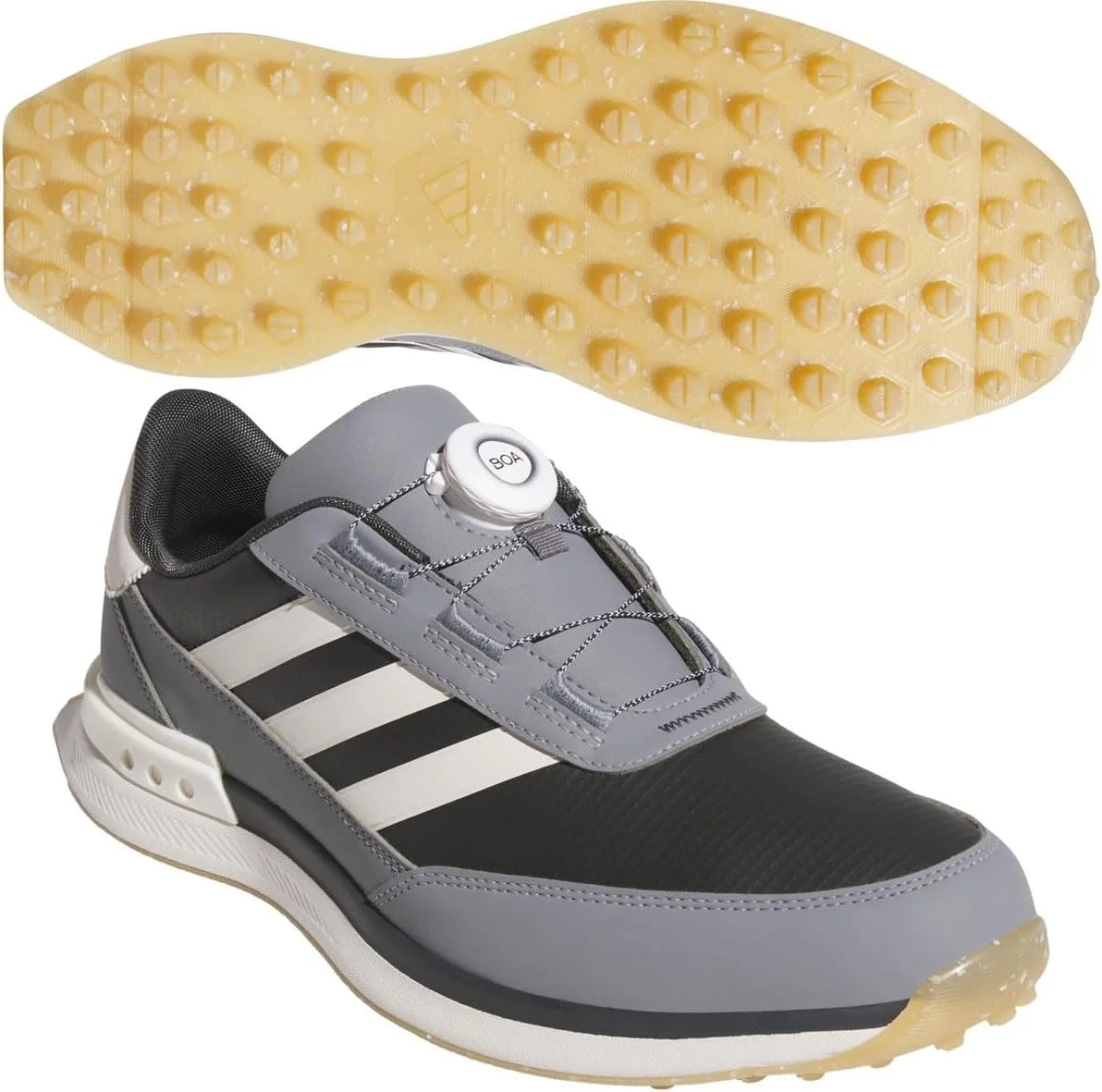 کفش مردانه گلف آدیداس مدل S2G Boa 24 پهن بدون میخ