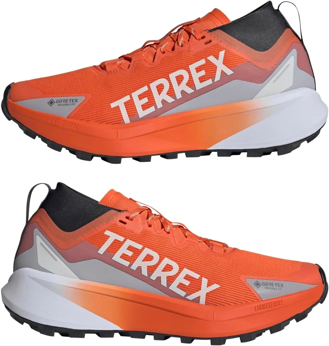 کفش دویدن مردانه آدیداس Terrex Agravic مناسب مسیرهای ناهموار - نارنجی