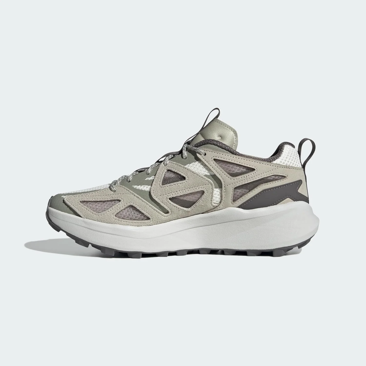 کفش های پیاده روی آدیداس Kantai رویه چرمی سفید، سایز 45 1/3 اروپا