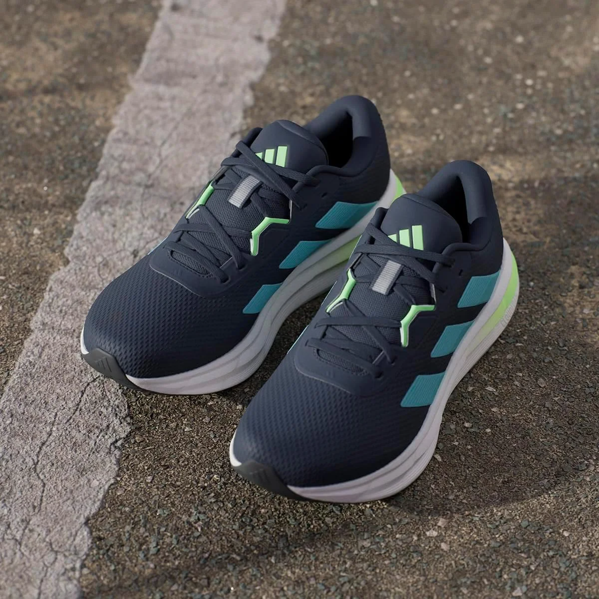 کفش های دویدن مردانه آدیداس گلکسی 7 آبی، سایز 44 2/3 اروپا