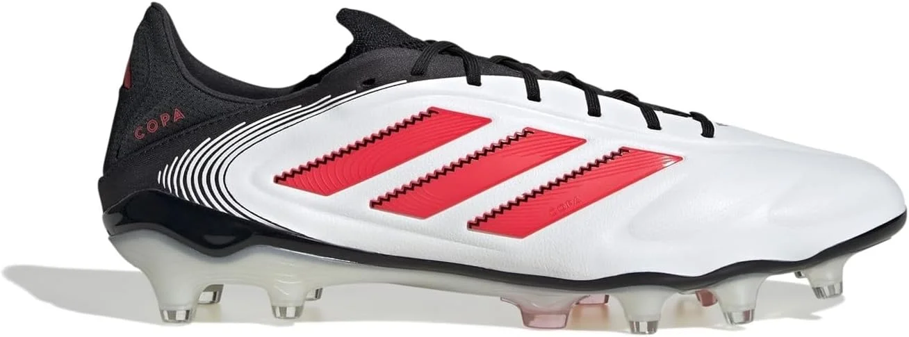 کفش فوتبال مردانه آدیداس کوپا پیور 3 الیت مناسب زمین چمن سفت سفید/قرمز سایز 7