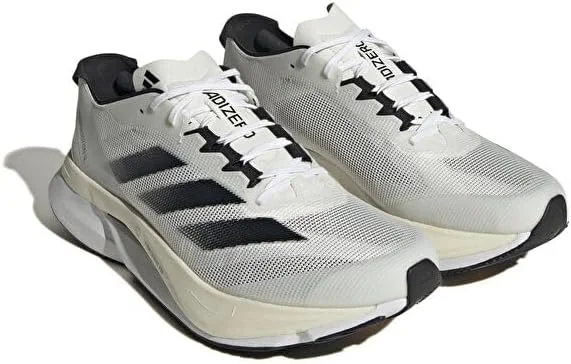 کفش های دویدن مردانه آدیداس ADIZERO BOSTON 12 M سفید سایز 12, 48 EU